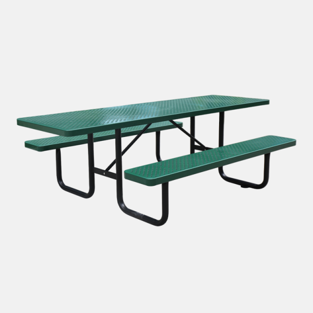 Double-Sided ADA Picnic Table - 8ft Wheelchair Accessible - yalau
