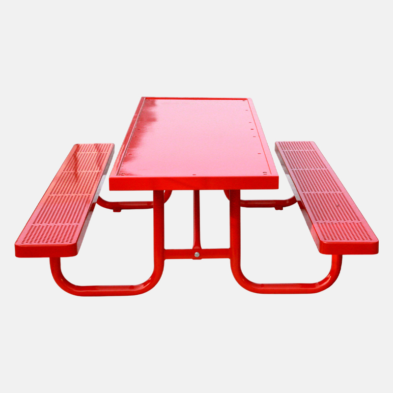 Double-Sided Commercial Picnic Table - 6ft, 8ft, 10ft Heavy-Duty Sizes