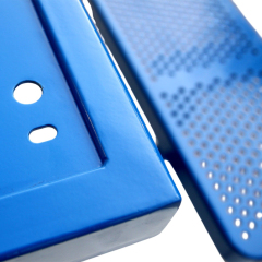 Thermoplastic Picnic Table - Metal Mesh Outdoor Bench