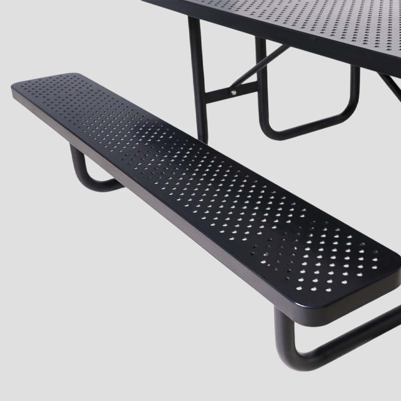 Commercial Park Picnic Tables - 4ft, 6ft , 8ft All-Weather Steel