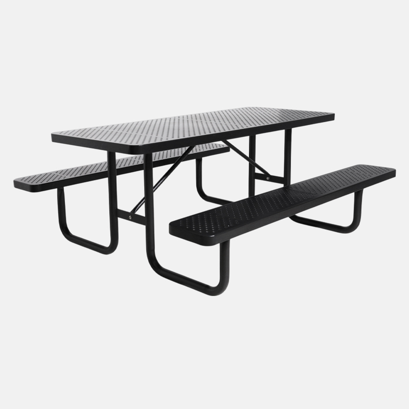 Commercial Park Picnic Tables - 4ft, 6ft , 8ft All-Weather Steel