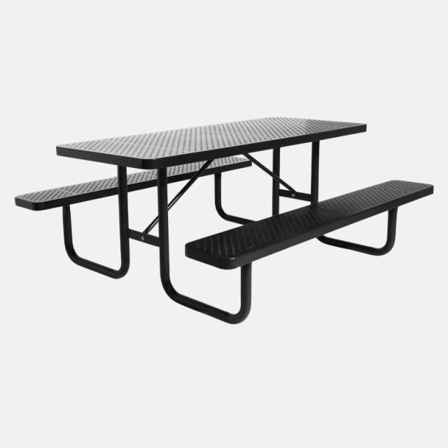 Commercial Park Picnic Tables - 4ft, 6ft , 8ft All-Weather Steel