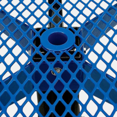 ADA Picnic Table - 46 Inch Blue Wheelchair Accessible