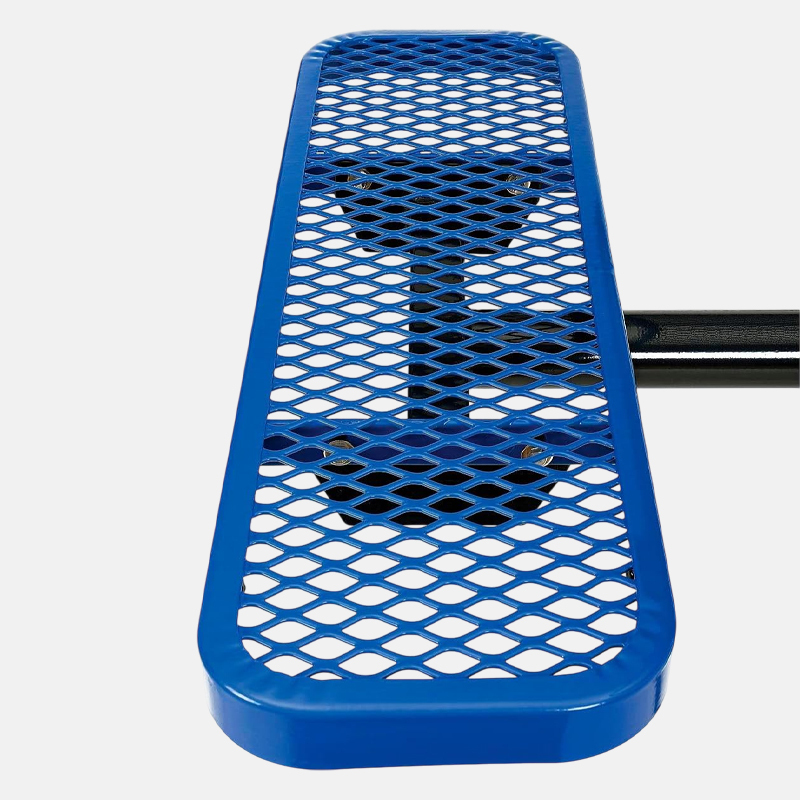 46-inch Square In-Ground Commercial Picnic Table Arlau