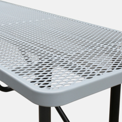 8ft Gray Heavy-Duty Picnic Table - Commercial - yalau