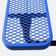 8ft Blue ADA Compliant Picnic Table - Thermoplastic Coated