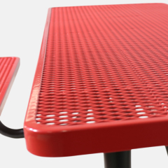Metal Picnic Tables 4' 6' 8' - Commercial Outdoor Benches Arlau
