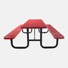 Metal Picnic Tables 4' 6' 8' - Commercial Outdoor Benches Arlau