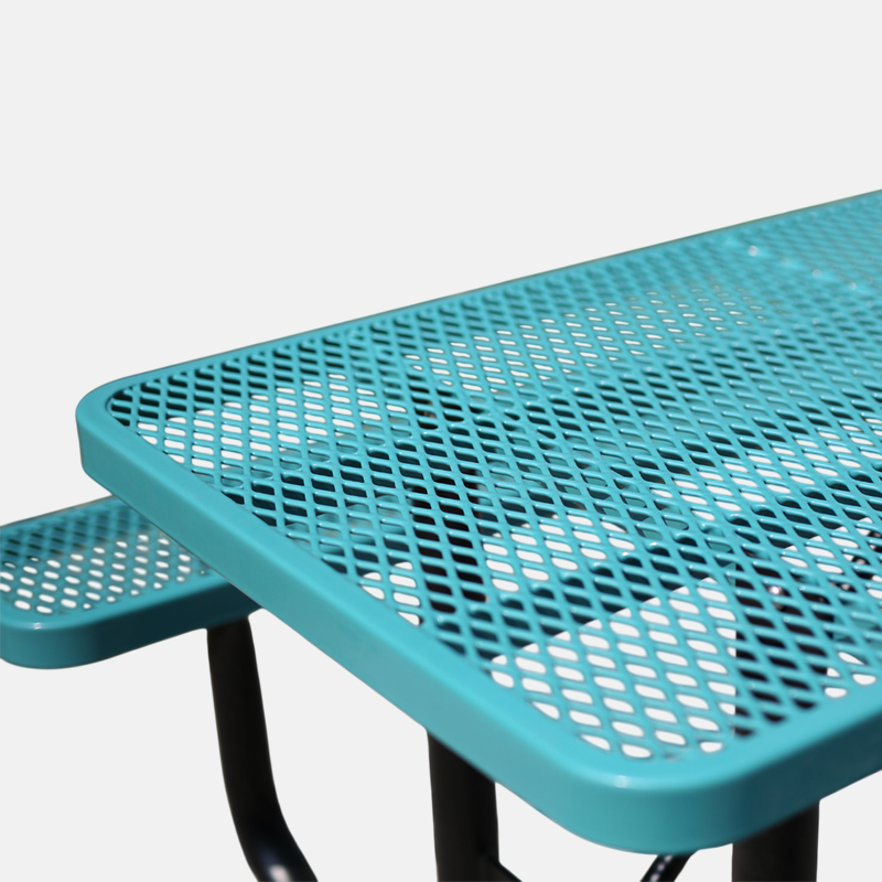 6 Foot Picnic Table Heavy Duty Thermoplastic Steel Arlau