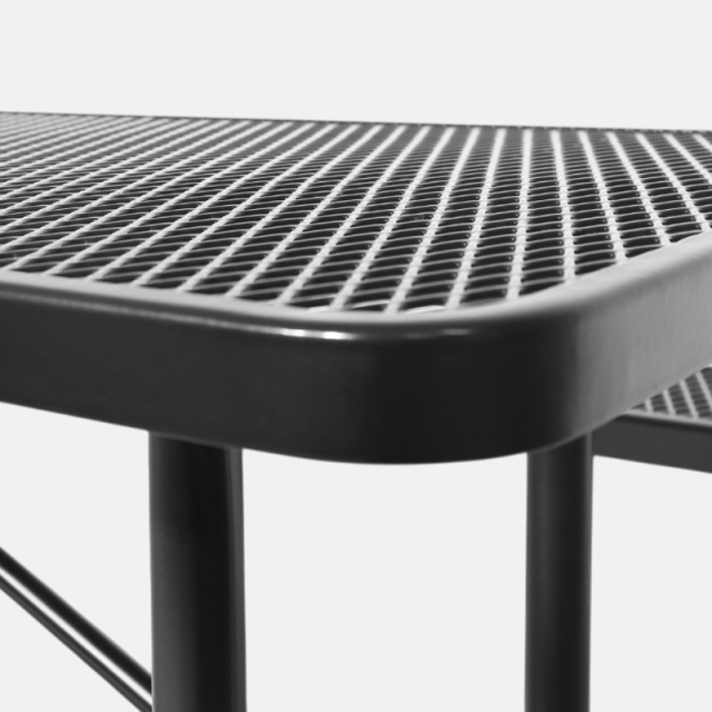 Heavy-Duty 6 Foot Picnic Table - 1000 lb Capacity All-Weather Steel