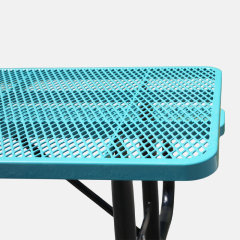 6 Foot Picnic Table Heavy Duty Thermoplastic Steel Arlau