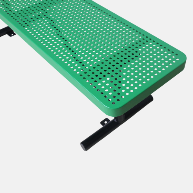 Heavy-Duty Outdoor Picnic Bench 4ft & 6ft Steel - Arlau