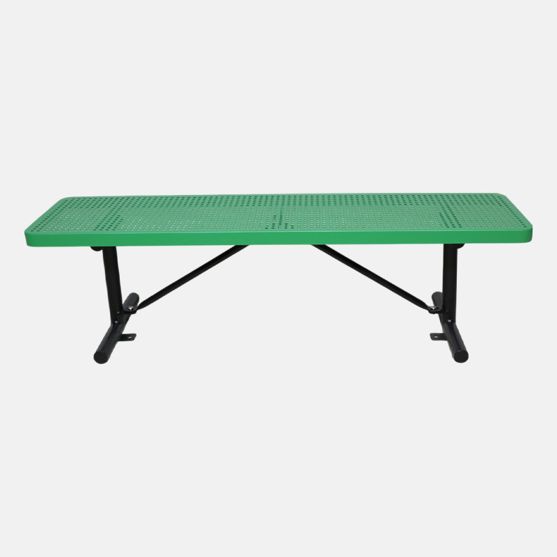 Heavy-Duty Outdoor Picnic Bench 4ft & 6ft Steel - Arlau