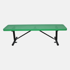 Heavy-Duty Outdoor Picnic Bench 4ft & 6ft Steel - Arlau