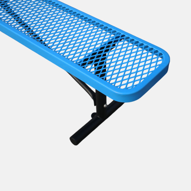 Diamond Mesh Bench - 4', 6', 8' Heavy-Duty Outdoor Seating