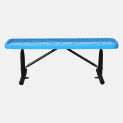 Diamond Mesh Bench - 4', 6', 8' Heavy-Duty Outdoor Seating