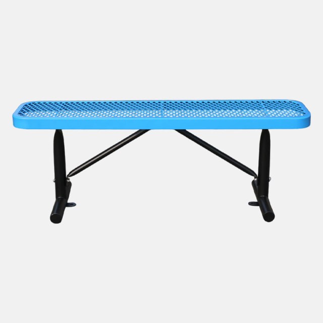 Diamond Mesh Bench - 4', 6', 8' Heavy-Duty Outdoor Seating