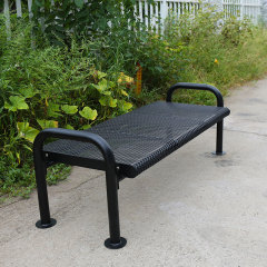 yalau Heavy-Duty Thermoplastic Coated Metal Bench