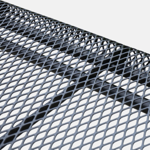 yalau Heavy-Duty Thermoplastic Coated Metal Bench