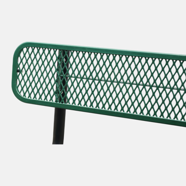 Garden Bench Thermoplastic Coating 4 ft Steel Bench Arlau
