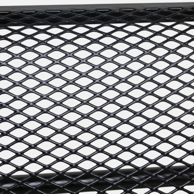 Steel Bench - 6ft Outdoor with Backrest & Plastisol