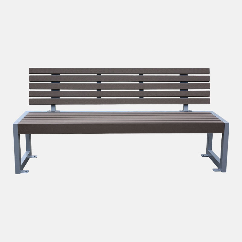WPC Outdoor Garden Bench - Lightweight High Load-Bearing - Arlau