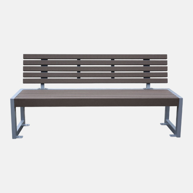WPC Outdoor Garden Bench - Lightweight High Load-Bearing - Arlau