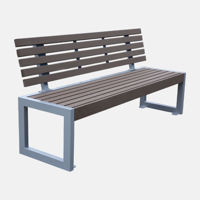 WPC Outdoor Garden Bench - Lightweight High Load-Bearing - Arlau