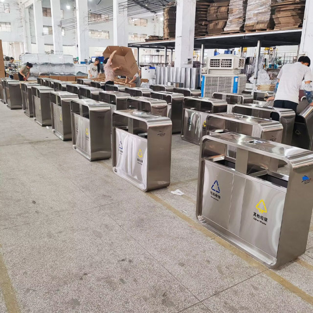 Stainless Steel Waste Bin - 304 Grade Large Capacity Yalau