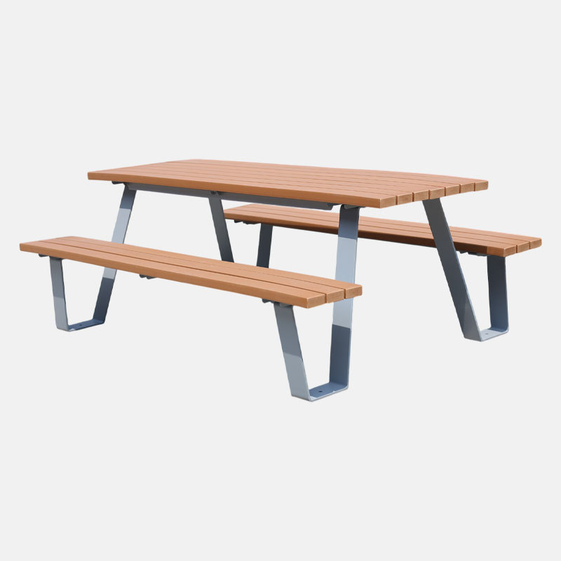 6ft Picnic Table - Wood Plastic and Stainless Steel Outdoor