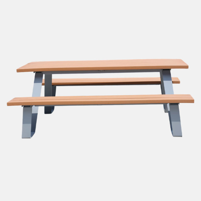 6ft Picnic Table - Wood Plastic and Stainless Steel Outdoor