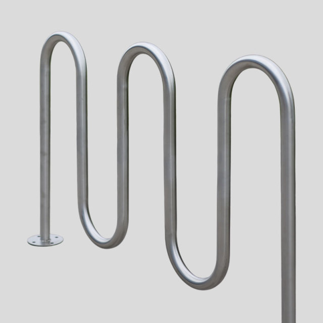 Marine Grade 316 Stainless Steel Bike Rack - 7 Bike Capacity