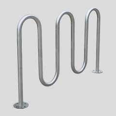 Marine Grade 316 Stainless Steel Bike Rack - 7 Bike Capacity