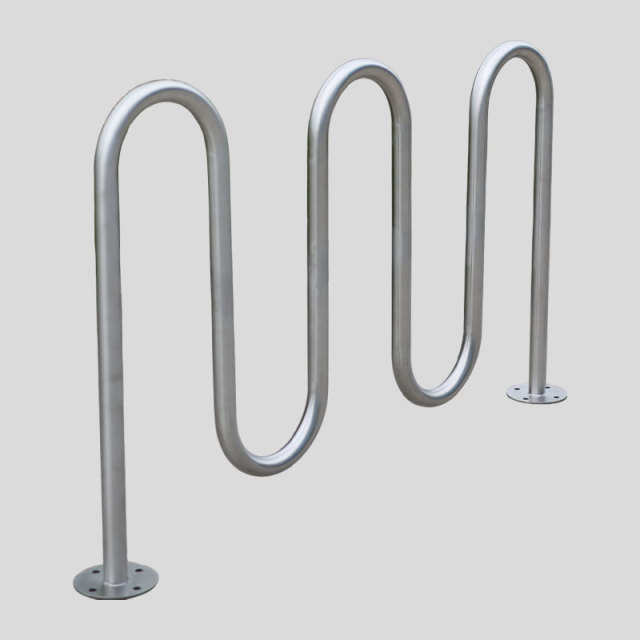 Marine Grade 316 Stainless Steel Bike Rack - 7 Bike Capacity