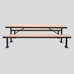 Recycled Plastic Outdoor Table - 6ft , 8ft Durable Set