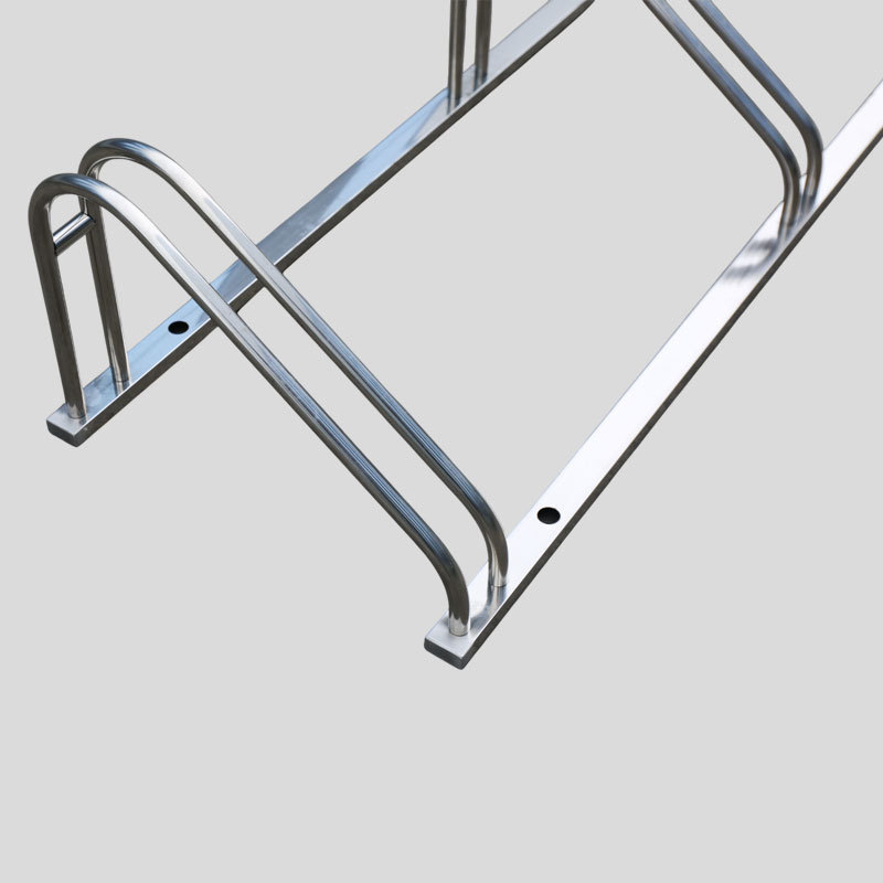 Custom Heavy-Duty Bike Rack - 304/316 Stainless Steel - Arlau