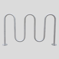 Marine Grade 316 Stainless Steel Bike Rack - 7 Bike Capacity
