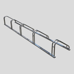 Custom Heavy-Duty Bike Rack - 304/316 Stainless Steel - Arlau