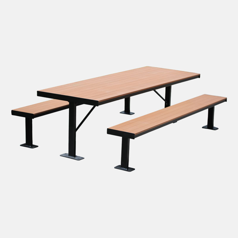 Recycled Plastic Outdoor Table - 6ft , 8ft Durable Set