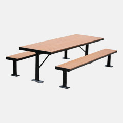 Recycled Plastic Outdoor Table - 6ft , 8ft Durable Set
