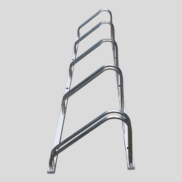 Custom Heavy-Duty Bike Rack - 304/316 Stainless Steel - Arlau
