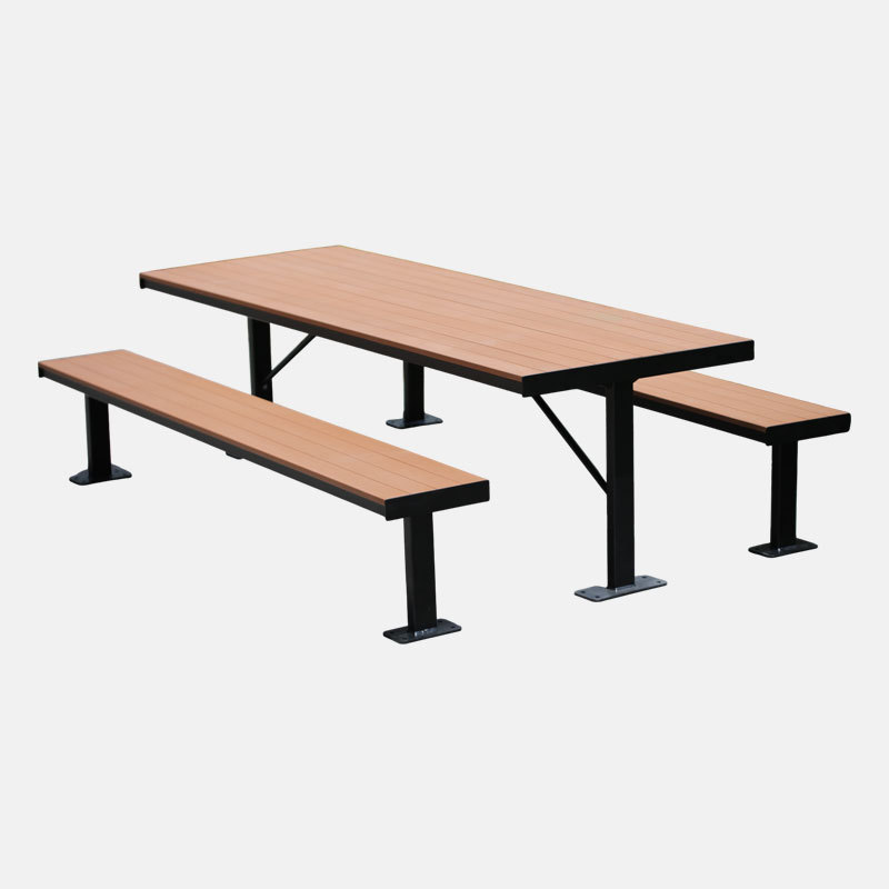 Recycled Plastic Outdoor Table - 6ft , 8ft Durable Set