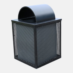 Waterproof Garden Waste Bin with Arched Lid