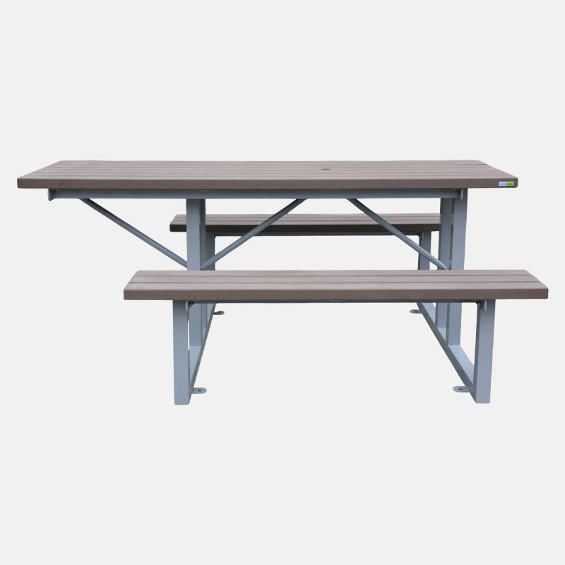 yalau ADA Compliant Picnic Table - 6ft and 8ft Outdoor Seating