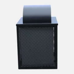 Waterproof Garden Waste Bin with Arched Lid