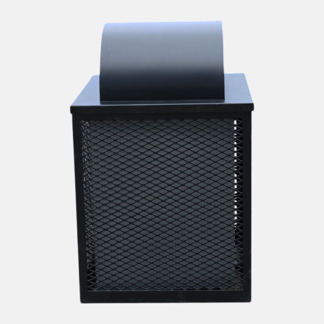 Waterproof Garden Waste Bin with Arched Lid