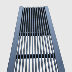 Outdoor Backless Bench – Steel Patio Park Bench