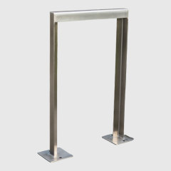Double-Sided Steel Bicycle Rack - Galvanized or Stainless Steel