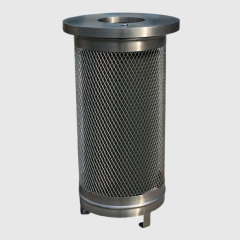 Lockable 304 Stainless Steel Security Trash Can - yalau
