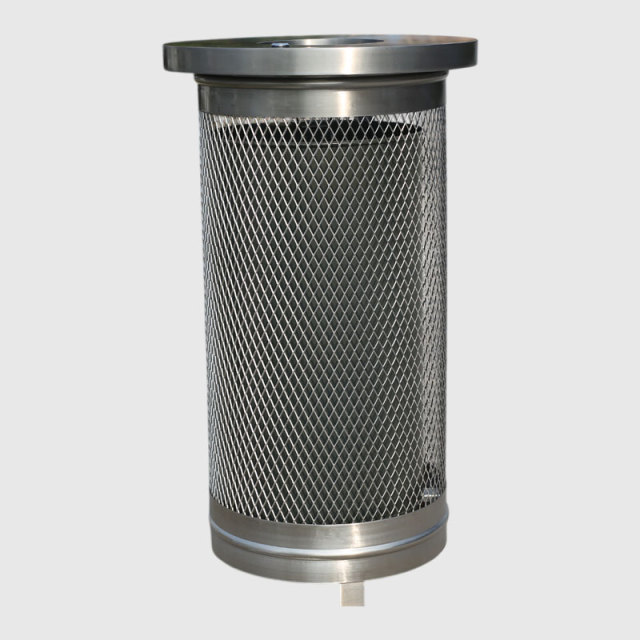 Lockable 304 Stainless Steel Security Trash Can - yalau